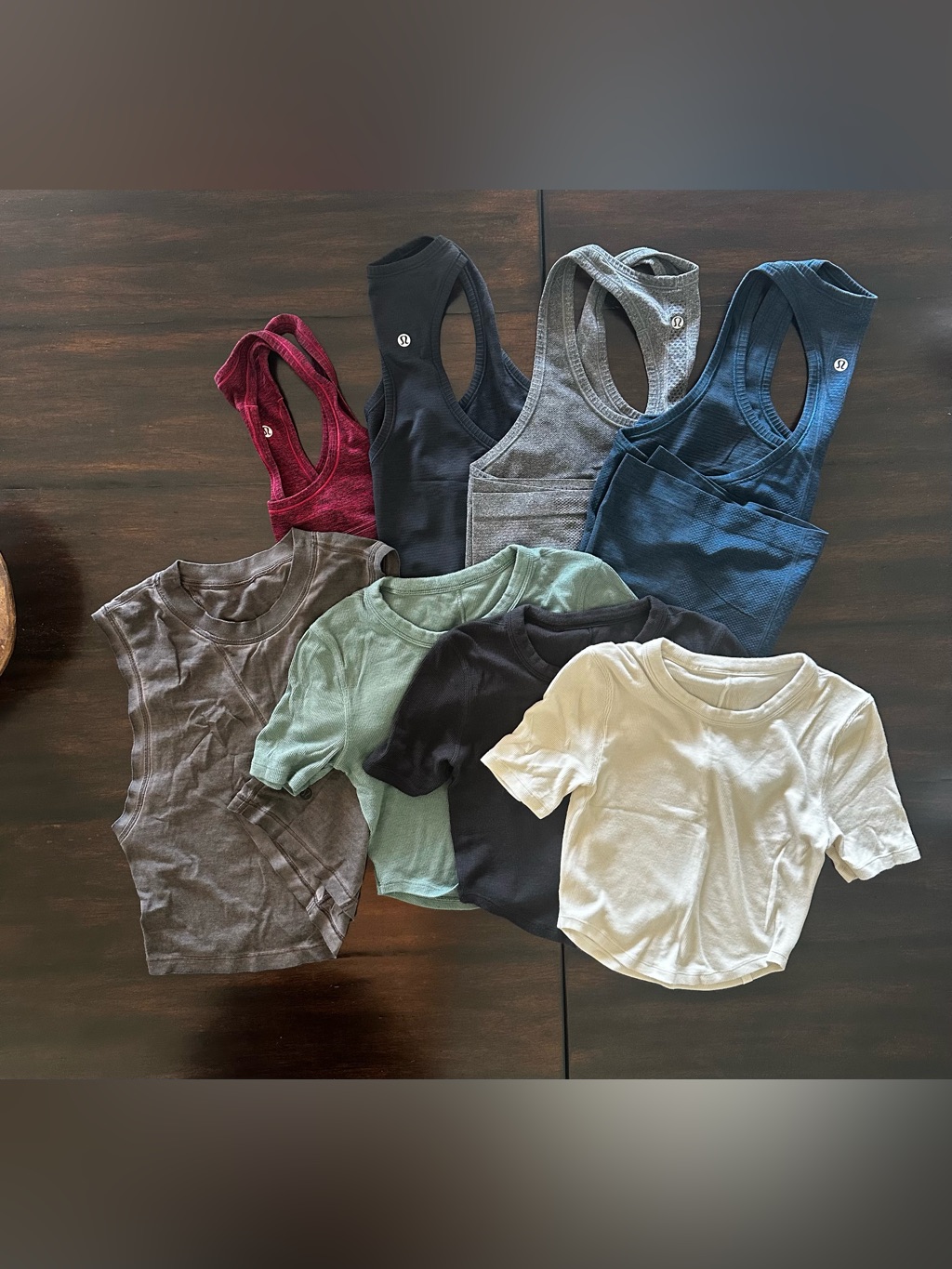Lot Of 8 - Lululemon Tops (Various Sizes)